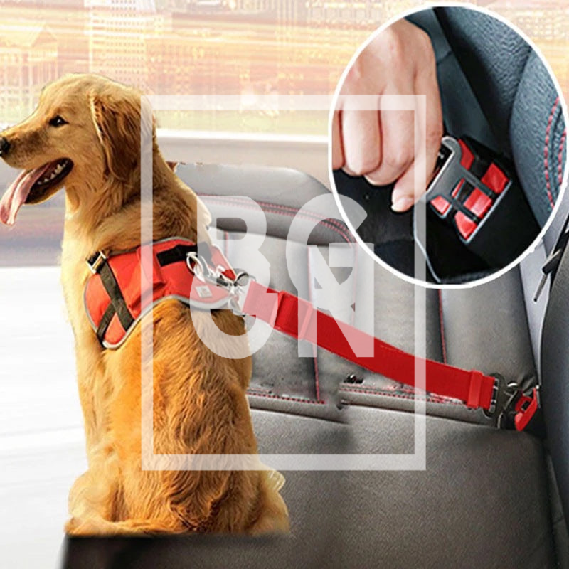 Adjustable Dog Safety Seat Belt