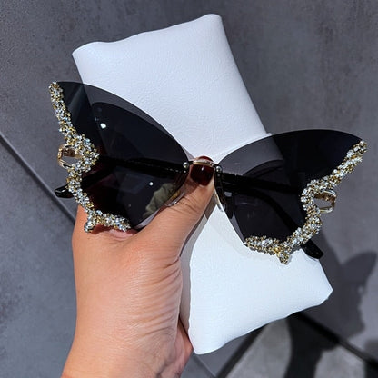 Diamond Butterfly Sunglasses⚠️