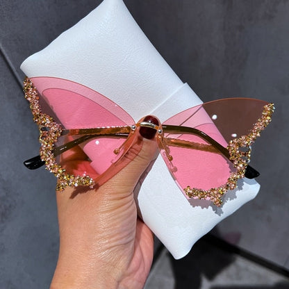Diamond Butterfly Sunglasses⚠️