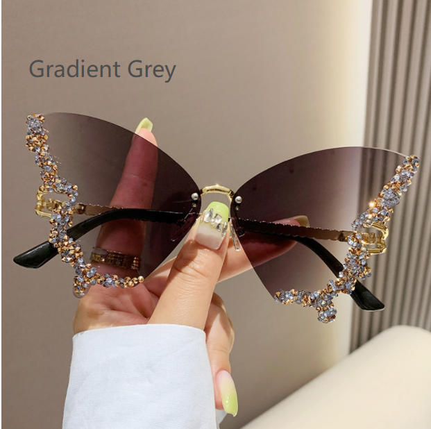 Diamond Butterfly Sunglasses⚠️