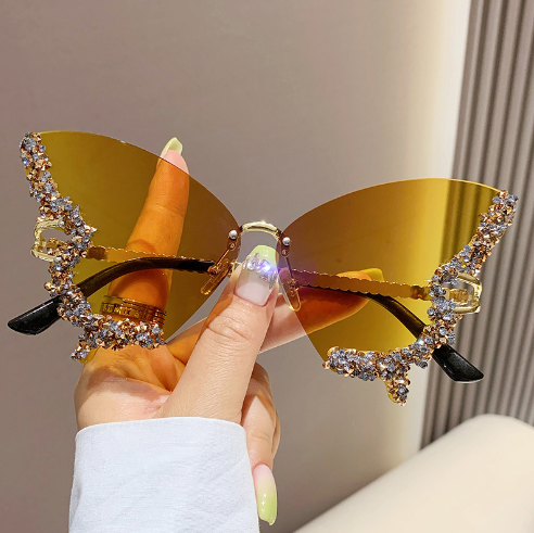 Diamond Butterfly Sunglasses⚠️