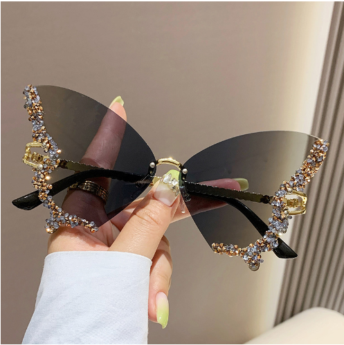Diamond Butterfly Sunglasses⚠️