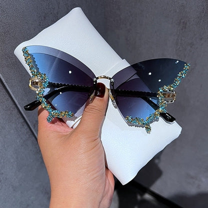 Diamond Butterfly Sunglasses⚠️